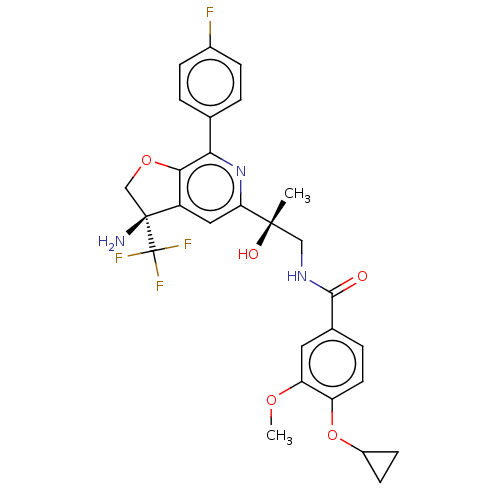 Chemical structure of BindingDB Monomer ID 568390