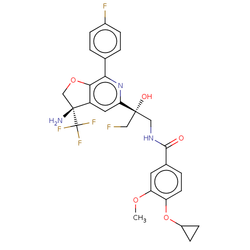 Chemical structure of BindingDB Monomer ID 568391