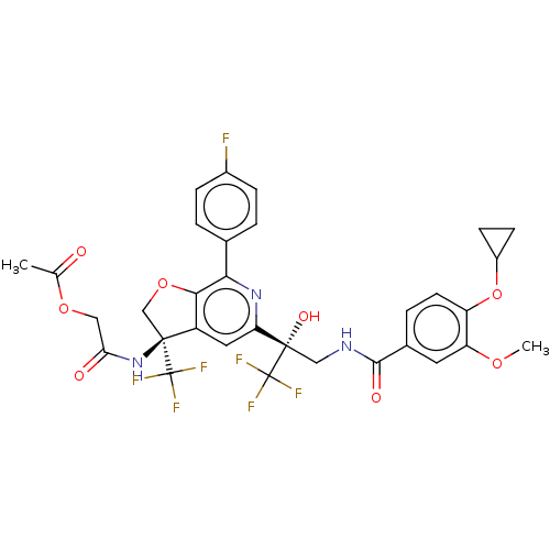 Chemical structure of BindingDB Monomer ID 568396