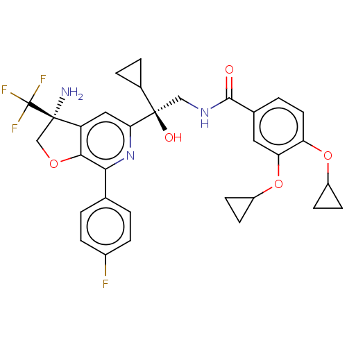 Chemical structure of BindingDB Monomer ID 568402