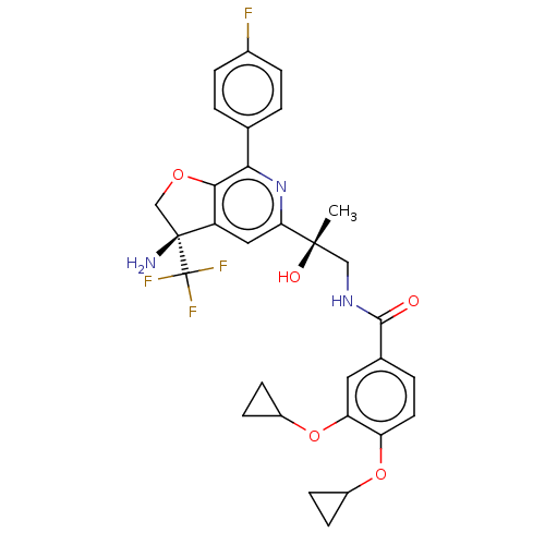 Chemical structure of BindingDB Monomer ID 568403