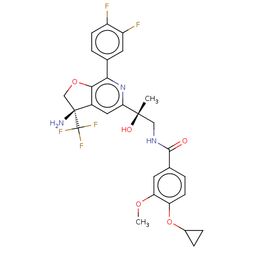 Chemical structure of BindingDB Monomer ID 568405