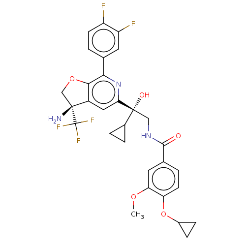 Chemical structure of BindingDB Monomer ID 568406