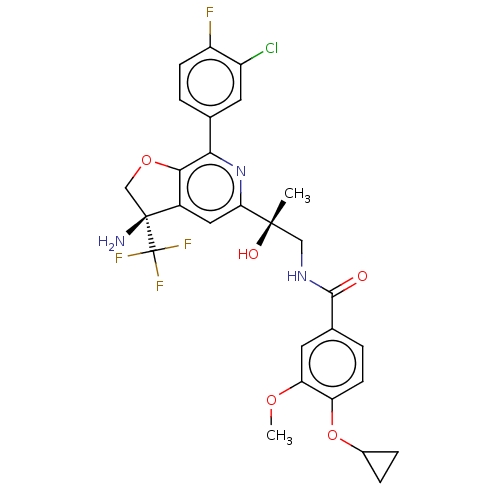 Chemical structure of BindingDB Monomer ID 568407