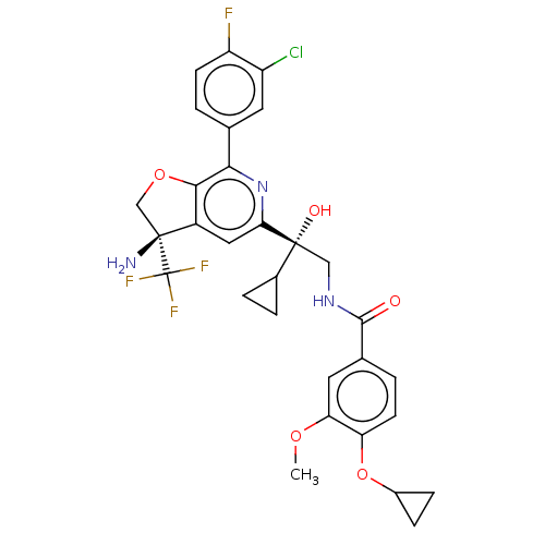 Chemical structure of BindingDB Monomer ID 568408