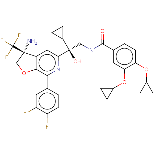 Chemical structure of BindingDB Monomer ID 568410