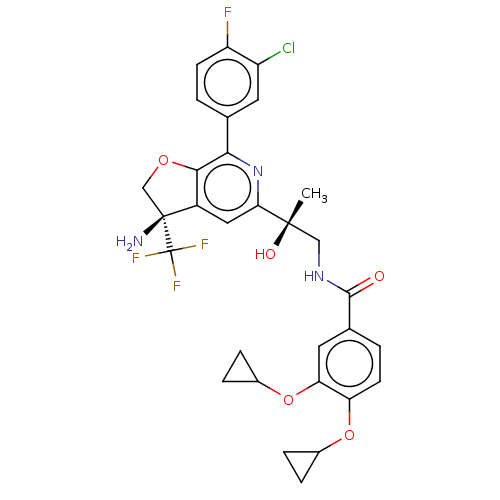 Chemical structure of BindingDB Monomer ID 568411