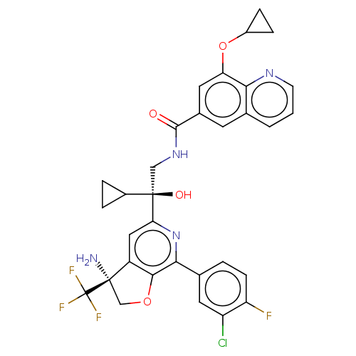 Chemical structure of BindingDB Monomer ID 568413