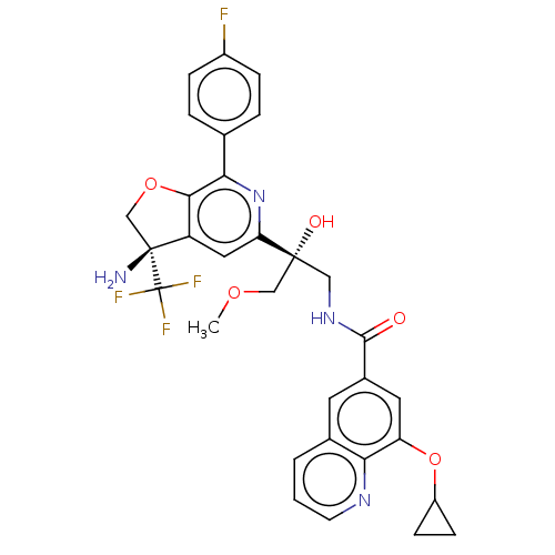 Chemical structure of BindingDB Monomer ID 568433