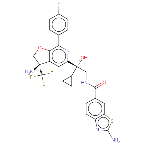 Chemical structure of BindingDB Monomer ID 568435