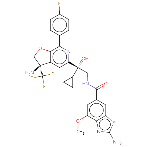 Chemical structure of BindingDB Monomer ID 568436