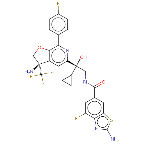 Chemical structure of BindingDB Monomer ID 568437