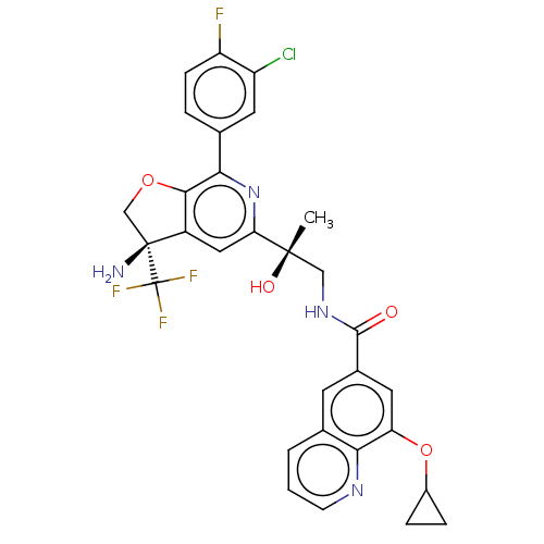 Chemical structure of BindingDB Monomer ID 568441