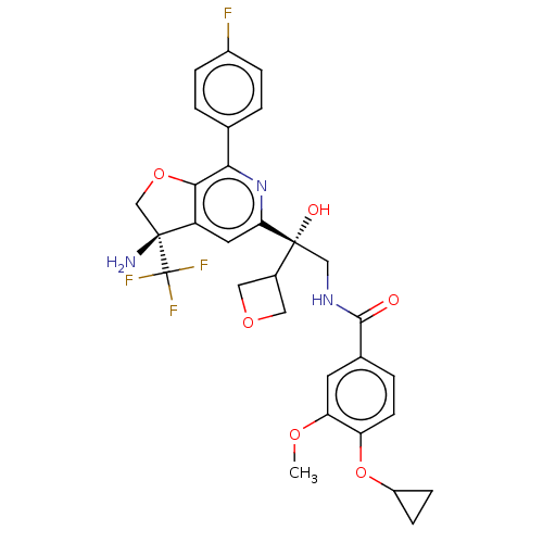 Chemical structure of BindingDB Monomer ID 568442