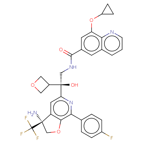 Chemical structure of BindingDB Monomer ID 568443
