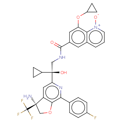 Chemical structure of BindingDB Monomer ID 568445