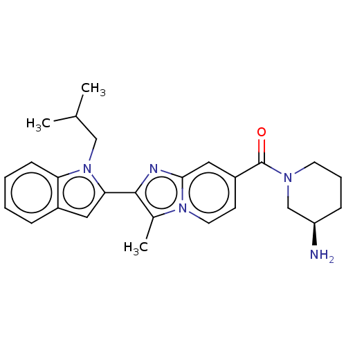 Chemical structure of BindingDB Monomer ID 568536
