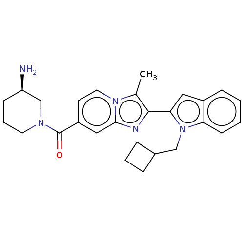 Chemical structure of BindingDB Monomer ID 568537
