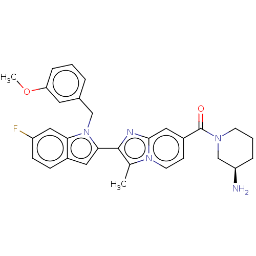 Chemical structure of BindingDB Monomer ID 568546