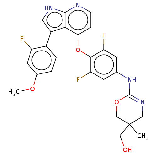 Chemical structure of BindingDB Monomer ID 569865