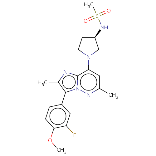 Chemical structure of BindingDB Monomer ID 570104