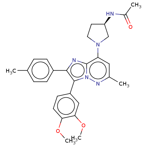 Chemical structure of BindingDB Monomer ID 570145