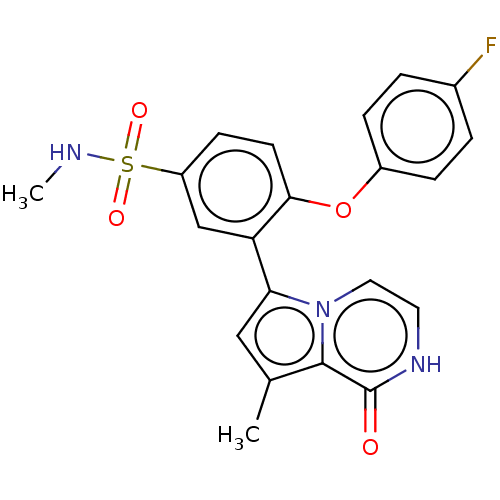 Chemical structure of BindingDB Monomer ID 570170