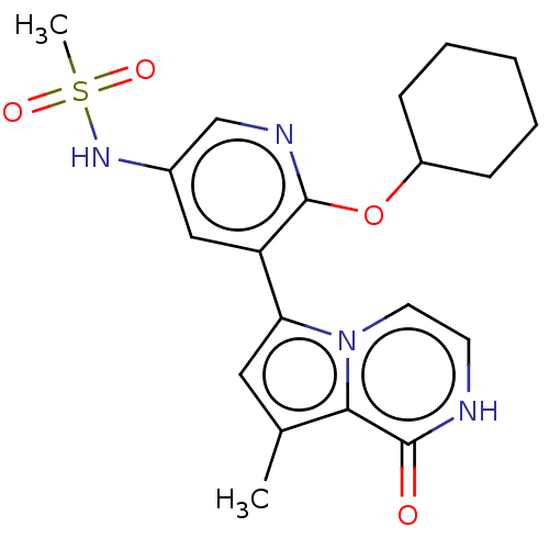 Chemical structure of BindingDB Monomer ID 570174