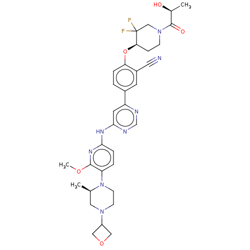 Chemical structure of BindingDB Monomer ID 570901