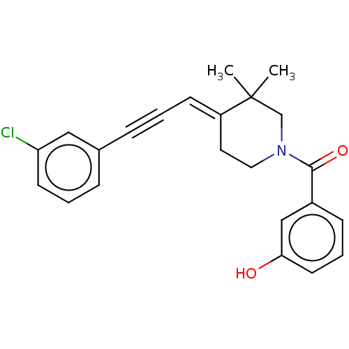 Chemical structure of BindingDB Monomer ID 571434