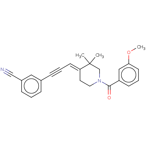 Chemical structure of BindingDB Monomer ID 571436