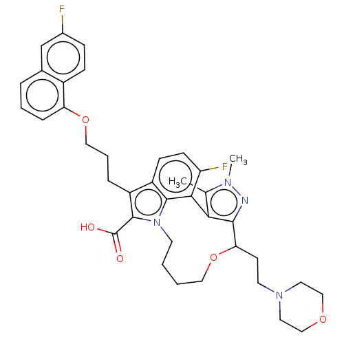Chemical structure of BindingDB Monomer ID 571455