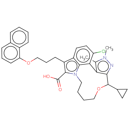 Chemical structure of BindingDB Monomer ID 571464