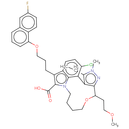 Chemical structure of BindingDB Monomer ID 571478