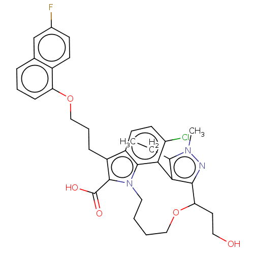 Chemical structure of BindingDB Monomer ID 571481