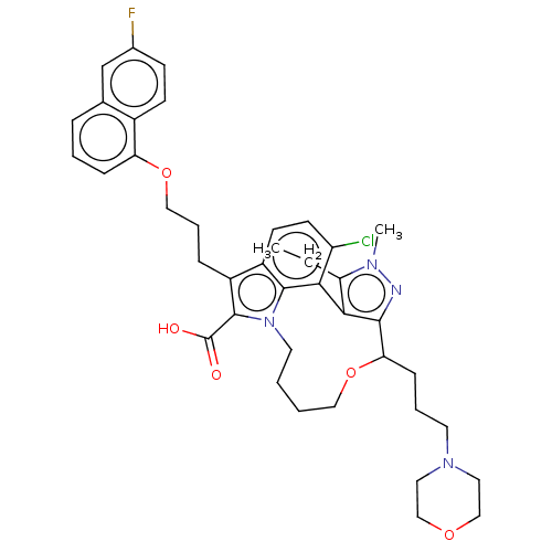 Chemical structure of BindingDB Monomer ID 571501
