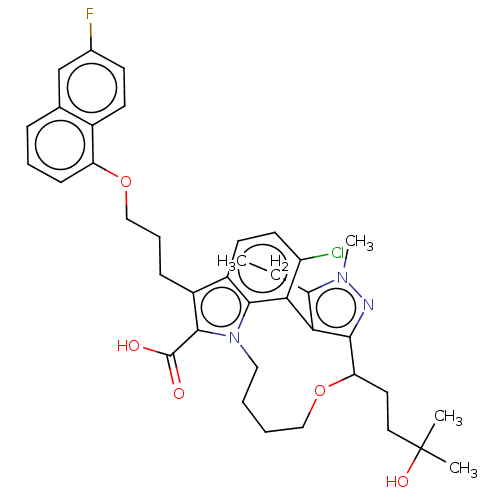 Chemical structure of BindingDB Monomer ID 571510