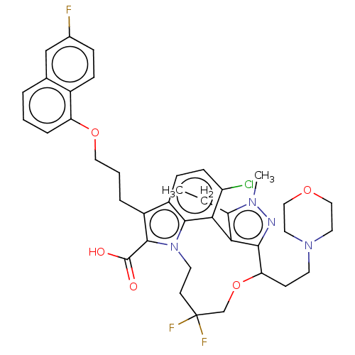 Chemical structure of BindingDB Monomer ID 571525