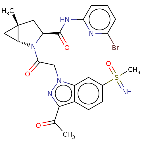 Chemical structure of BindingDB Monomer ID 571556