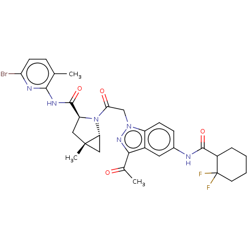 Chemical structure of BindingDB Monomer ID 571559