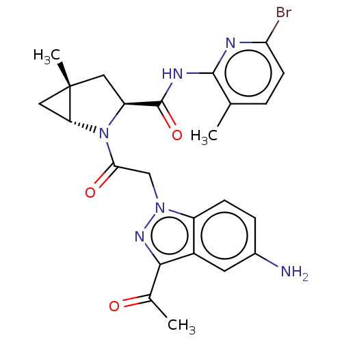 Chemical structure of BindingDB Monomer ID 571571