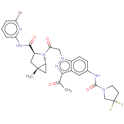 Chemical structure of BindingDB Monomer ID 571579