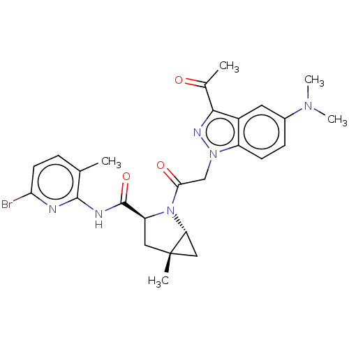 Chemical structure of BindingDB Monomer ID 571582