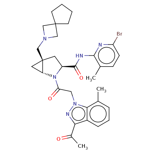 Chemical structure of BindingDB Monomer ID 571590