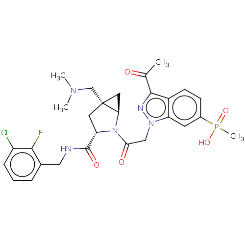 Chemical structure of BindingDB Monomer ID 571595