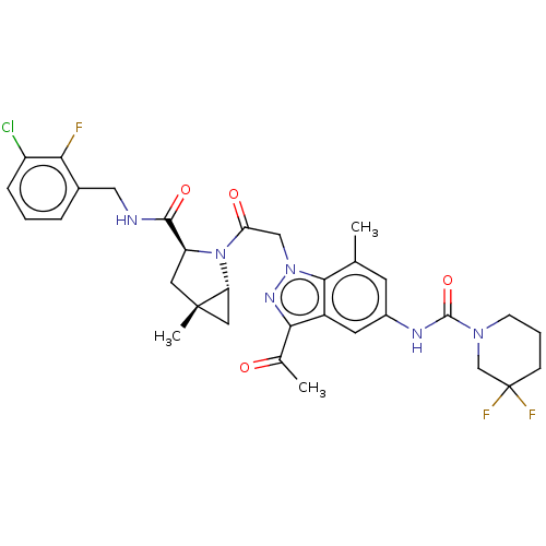 Chemical structure of BindingDB Monomer ID 571615