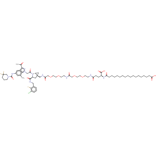 Chemical structure of BindingDB Monomer ID 571616