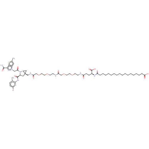 Chemical structure of BindingDB Monomer ID 571646