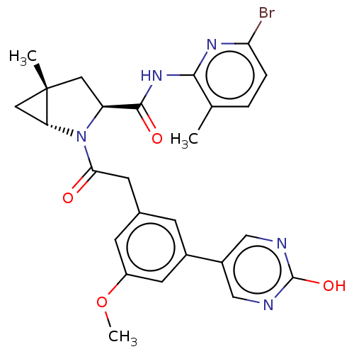 Chemical structure of BindingDB Monomer ID 571647