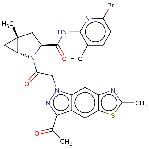 Chemical structure of BindingDB Monomer ID 571649